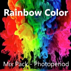 Rainbow color mix pack