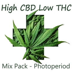 High CBD Low THC Mix Pack Cannabis Seeds Feminized