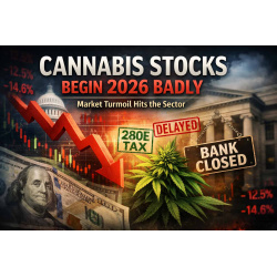 Cannabis Stocks Begin 2026 Badly: What’s Driving the Drop