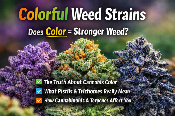 Colorful Weed Strains: Beyond Just Beautiful Buds