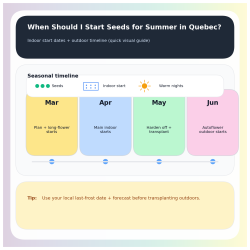 When Should I Start Cannabis Seeds for Summer in Quebec? (Indoor Start Dates + Outdoor Timeline)