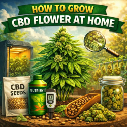 How to Grow CBD Flower at Home: Step-by-Step Beginner Guide