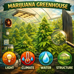 Master the Art of a Productive Marijuana Greenhouse