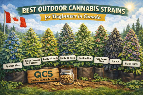 Best Outdoor Cannabis Strains for Beginners in Canada | QCS