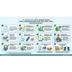 10 Things to Know Before Trying THCA Concentrates for the First Time