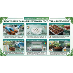 How to Grow Cannabis Seedlings in Coco Coir