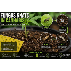 Fungus Gnats in Cannabis: How to Get Rid of Them