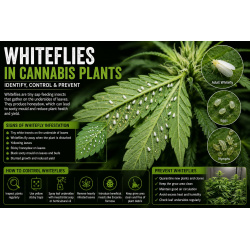 Whiteflies in Cannabis Plants: Identify & Get Rid of Them
