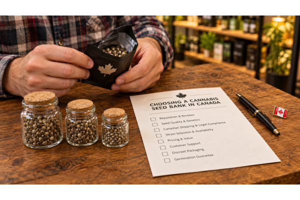 Comment choisir une banque de graines de cannabis au Canada : 7 points à comparer