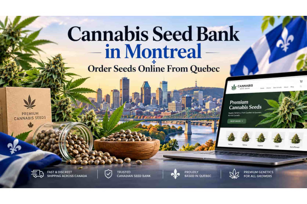 Cannabis Seed Bank in Montreal: Order Seeds Online From Quebec