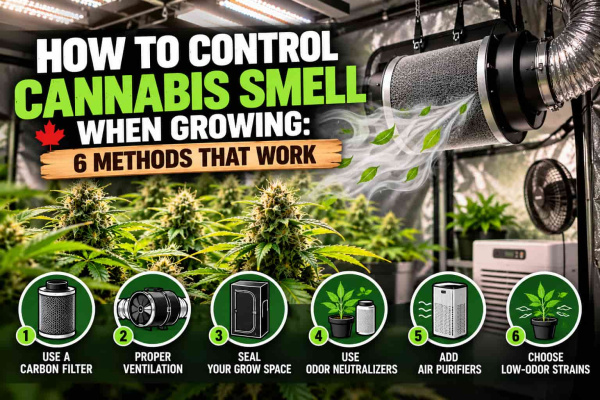 How to Control Cannabis Smell When Growing: 6 Methods That Work