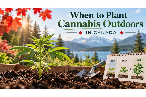 When to Plant Cannabis Outdoors in Canada